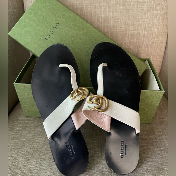 Authentic Gucci GG marmont sandal - Picture 1 of 10